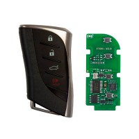 Эмулятор смартключей FT08-PH0440B Lexus 8A Lonsdor с корпусом LEXUS 4 but